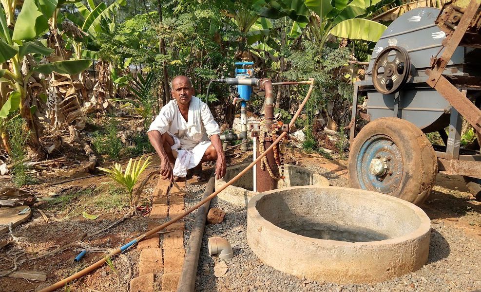 Borewell recharge